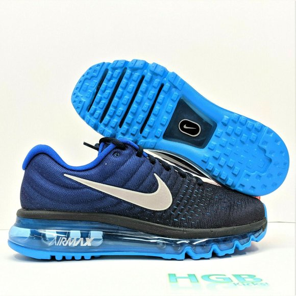 nike air black blue